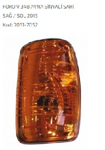 Unıversal Ayna Sinyali Sarı Sol-Ford V348 2015---> - Pleksan-7051