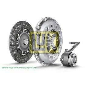 DEBRIYAJ SETI (RULMANLI) ASTRA H VECTRA C MOKKA ZAFIRA B MERIVA B Z19DTL Z19DTH A17DT - LUK 624322633