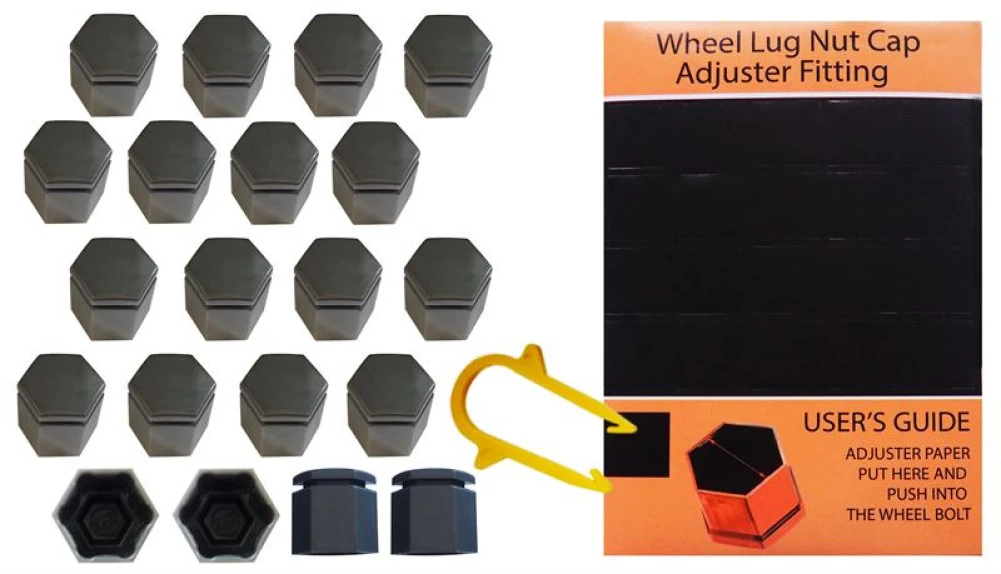 Unıversal Bijon Kapagı Takımı Gri Ø17(cikarma Aparatı-Sabıtleyici Sticker) - Mtj 6601