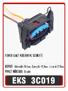 SOKET>GAZ KELEBEK  FORD   S3025 - EKS-3C019