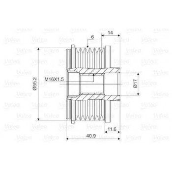 ALTERNATOR KASNAGI DUCTER LOGAN SANDERO 1,6 16V MICRA NOTE CLIO II / III LAGUNA MEGANE 1,5DCI 10> - VALEO 588005