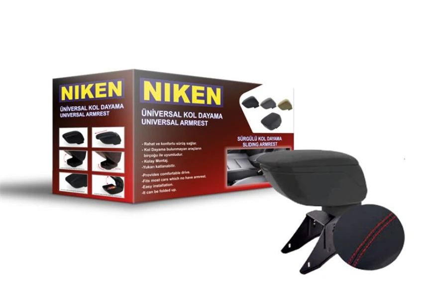 Unıversal Kol Dayama Surgulu Siyah Kirmizi Unıversal - Niken 026 001 01 04