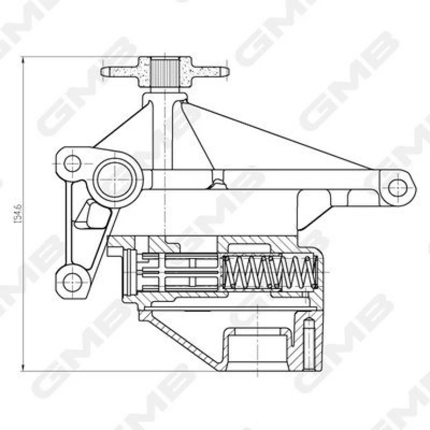 Mercedes Yag Pompası - Yag Pompası - Gmb Goas-81a
