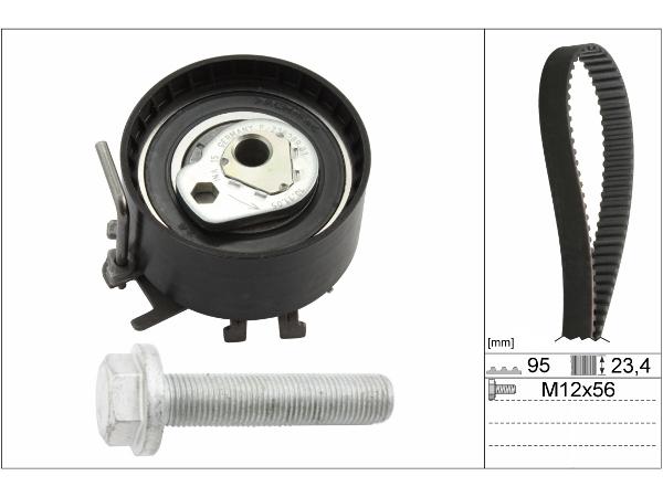 TRIGER EKSANTRIK GERGI SETI 095x234 CLIO II III KANGOO TWINGO LOGAN SANDERO MODUS 1.2 1.2 16V D4F D7 - INA 530019510