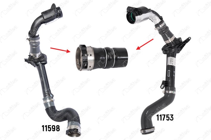 TURBO HORTUMU KUCUK PLASTIK PARCA HARIC RENAULT MEGANE III 1.5 DCI RENAULT FLUENCE 1.5 DCI 11> - NIFEA 11599