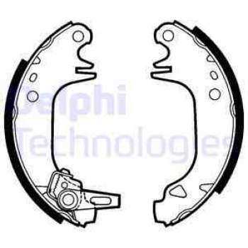 Renault Eski Arka Fren Balatası Pabuc R9 R11 P309 - Delphi Ls1382