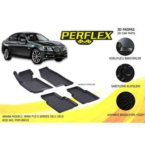 PASPAS 3D HAVUZLU X-MAT BMW F10 2011-2015 - PERFLEX PXM-BW10