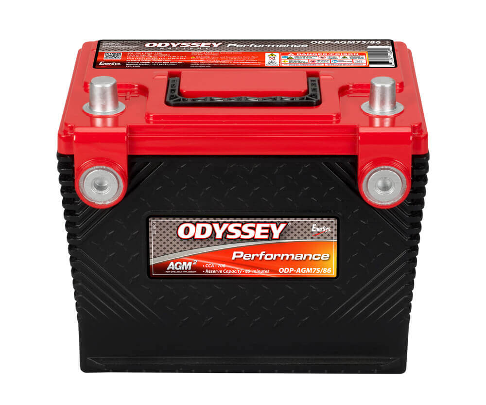 AKU 12V 49 AH 708A AGM AUTOMOTIVE (75/86-705) (240 X 180 X 202) - ODYSSEY ODP AGM75/ 86