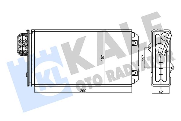 KALORIFER RADYATORU XM / 605 - KALE 356225