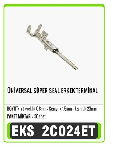Unıversal Üniversal Süper Seal Erkek Terminal - Eks-2c024et