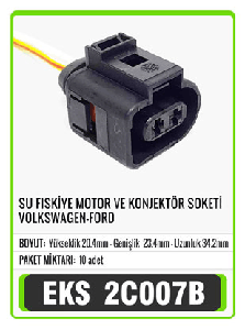SOKET>SU FİSKİYE MOTOR VE KONJEKTOR  VW   S2020 - EKS-2C007B