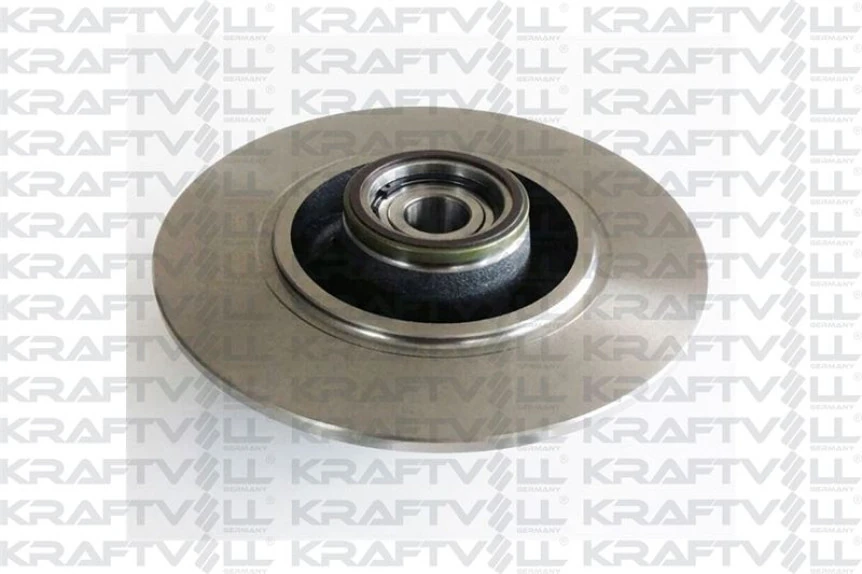 Renault Arka Fren Diski (aynası) Rulmanlı Renault Megane III Scenic III 08> - Kraftvoll 07049377