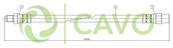 Bmw Fren Hortumu Arka E61 2005>2010 - Cavo C800 143a