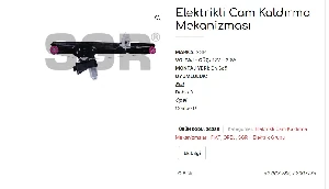 Unıversal Cam Krikosu Elektrikli -Ön Sağ Doblo 3-Combo D - Sgr-24285