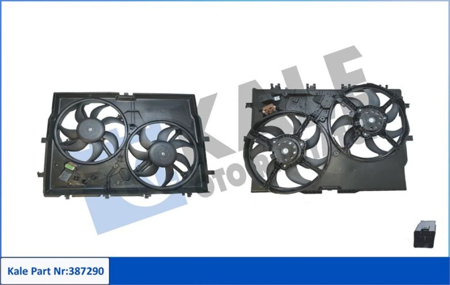 Fiat Fan Motoru - Ac (rezistörlü) Davlumbazlı - Kal 387290