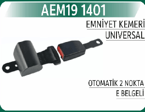 EMNİYET KEMERİ OTOMATİK 2 NOKTA - E BELGELİ - AEM-191401
