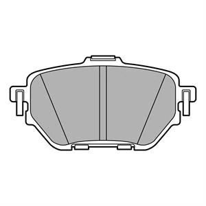 Toyota - Elektrikli Arka Fren Balatası Toyota Corolla 1.6 Benzinli 19> Yarıs Cross 1.5 - 1.5 Hybrid 20> - Grap 94361