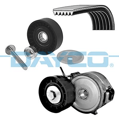 ALTERNATOR V KAYIS GERGI RULMANI (KAYISLI ILE BERABER) VOLVO S80 2.0TDI 08>V70 2.0D FREELANDER 2.2 0 - DAYCO KPV397