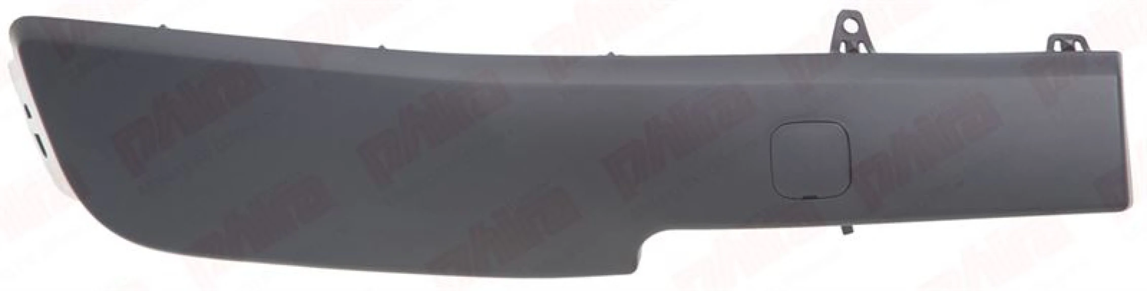 Renault Tampon Bandı On Sag Siyah Megane II 02> - Phira Mg-02701