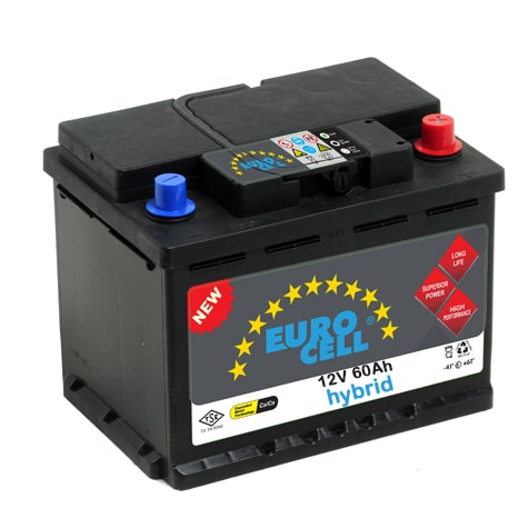 AKU 12V 60 AH NS60 (238×129×227) TAM KAPALI DAR JAPON - EUROCELL 8699358510037