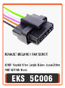 SOKET>FAR   MEGANE II   S5007 - EKS-5C006