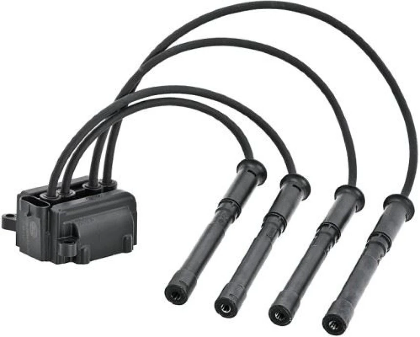 Renault Atesleme Bobını Bujı Kablolu Renault Clio II Twingo Kangoo Symbol 1.2 16v D4f 01> - Hella 5da193175-821