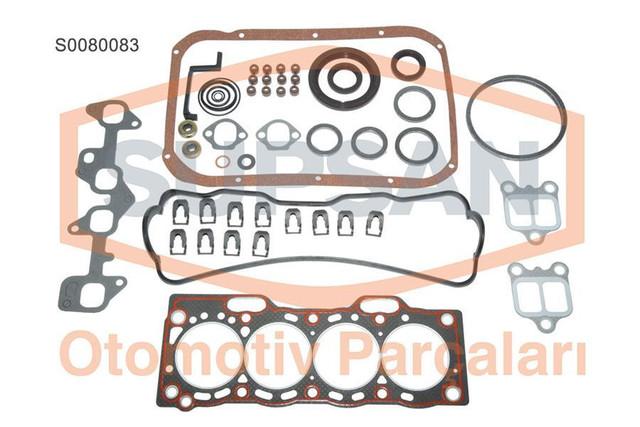 MOTOR TAKIM CONTA TOYOTA COROLLA 1.3 12 VALF KARBURATORLU (2E MOTOR) 1988-1998 ( AE92-AE100-AE101 KA - SUPSAN S0080083
