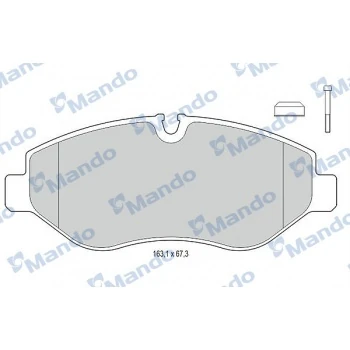 Mercedes Fren Balatası On Vito W639 07> Vito W447 14> Crafter 06> Sprinter 06> - Mando Mbf015671