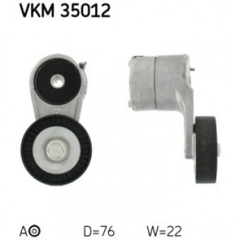 ALTERNATOR GERGI RULMANI (KUTUKLU) ASTRA F G H COMBO CORSA B C ZAFIRA VECTRA C 1.4 1.6 1.8I 1.8 16V - SKF VKM 35012
