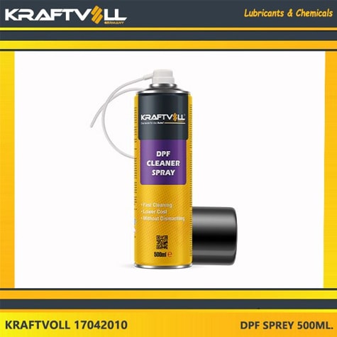 DPF TEMIZLIK SPREYI HORTUMLU 500 ML. - KRAFTVOLL 17042010
