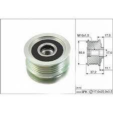 ALTERNATOR KASNAK CLIO II-MGN-KNG-SCENIC (K4M-K4J-K9K-F4P) (6 KANAL) - ZENON RN2189