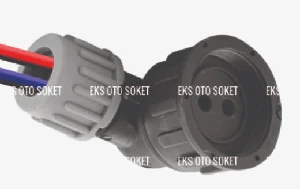 Unıversal Valf Bobin Soketi - Plastik - Eks-2c101