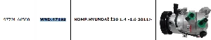 Unıversal Klima Kompresörü Hyundai İ30 1.4 -1.6 2011> - Wondo-47193
