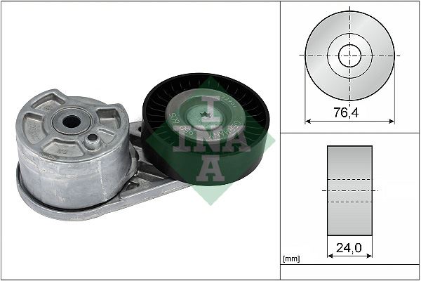 ALTERNATOR KAYIS GERGISI KOMPLE TRANSIT CUSTOM V362 - V363 2.0 ECOBLUE ( A. CEKER - O. CEKER ) 17> - INA 534072710