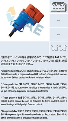 FREN PEDAL MÜSÜRÜ - FAE 24796