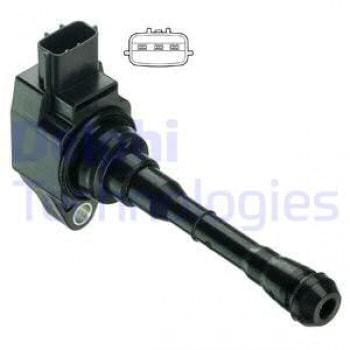 ATESLEME BOBINI NISSAN JUKE PULSAR QASHQAI XTRAIL RENAULT CLIO MEGANE TALISMAN 1,6 BENZINLI 2010> - DELPHI GN10614-12B1
