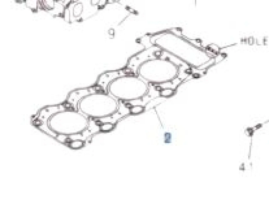 İsuzu Ticarı Silindir Kapak Contası 3 Centik İsuzu D-Max 1.9 19> Nlr Nnr N-Wide Rz4e - İsuzu 898346417051