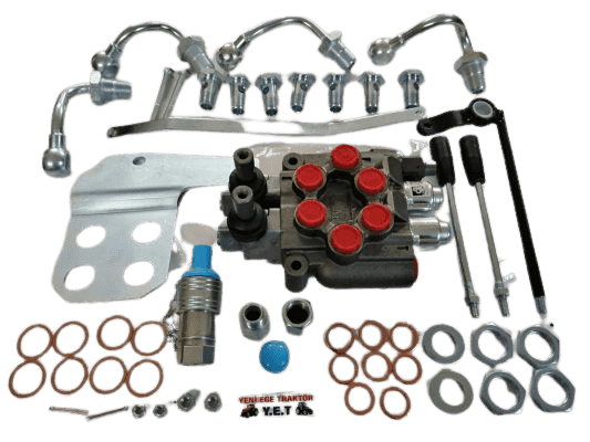 41494 Tt-56 Serisi Hidrolik Damper Valfi 2Li-4 Çıkış 11132 47574798 Montaj Z-156 - PY-41494 - PY-41494