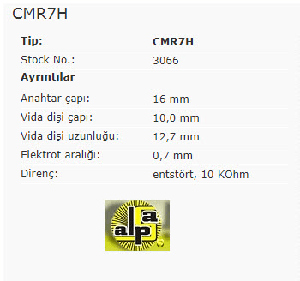 Unıversal Buji-Jeneratör/çimkesim  10mm Lik - Ngk-Cmr7h