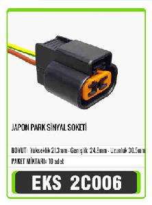 SOKET>JAPON PARK SİNYAL   S2015 - EKS-2C006