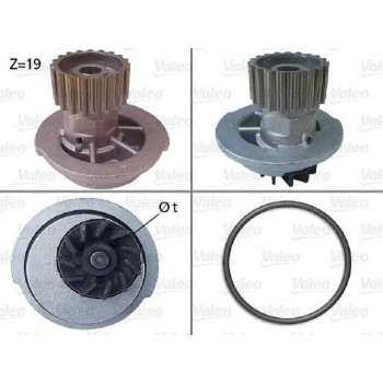 DEVIRDAIM SU POMPASI CRUZE LACETTI KALOS AVEO 1,4 1,6 16V - VALEO 506649