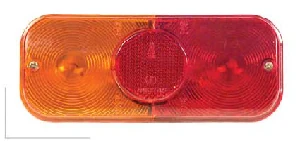 Unıversal Stop Lambası-Sağ Köşeli Mf240 Efsane   02mfr1970-003 - Farplas-600021