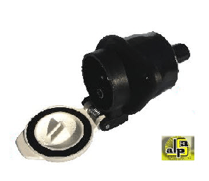 TIR RÖMORK FİŞİ DİŞİ ES TİPİ 7'Lİ SİYAH VİDALI PLASTİK (AKSA 14046) - SERTPLAS-ES4817FK