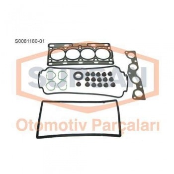 UST TAKIM CONTASI RENAULT TWINGO, CLIO 1,2 16V (ENG, D4F) KECELI, SUPAP LASTIKLI SKC LI (REINZ) - SUPSAN S0081180-01