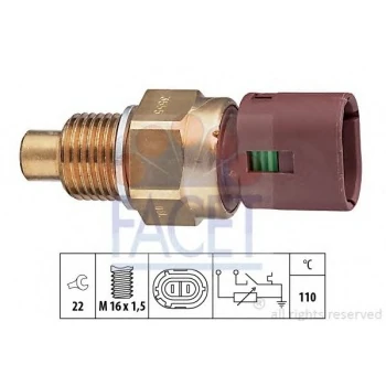 Renault Fan Musuru Clio II Kangoo Megane İlaguna I Scenic I Trafıc Master Movano 92>82 88-78 - Facet 7.3555