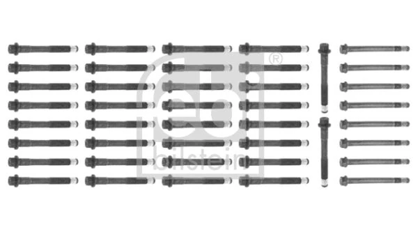 Daf Truck Silindir Kapak Civata Seti Daf 95 Xf / 65 75 85 Cf / 65 75 85 95 F…seriler 1987 2002 Arası - Febi 27404