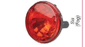 Ø 125 ASK,DAİRESEL SİS,24V   OTOKAR/TEMSA  (50) - FARBA-12798E
