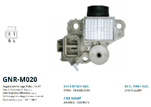 KONJEKTÖR>12V HYUNDAI ACCENT-ELENTRA-SONATA 90AMP(2FISTEKUC)(L,S) - GENON-GNR-M020