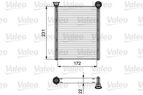 KALORIFER RADYATÖRÜ C4 II-DS4 09z - VALEO 811534