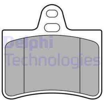 ARKA FREN BALATASI C5 1,8 16V,2,0 16V,2,0 2,2 HDI,3,0 V6 03 / 01> - DELPHI LP1680